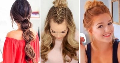 10 Tutoriales de peinados rápidos que le cambiarán la vida a todas las chicas flojas