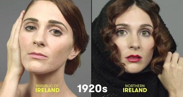 100 años de belleza Irlanda 1920