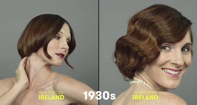 100 años de belleza Irlanda 1930