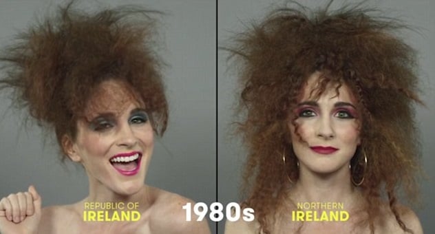 100 años de belleza Irlanda 1980