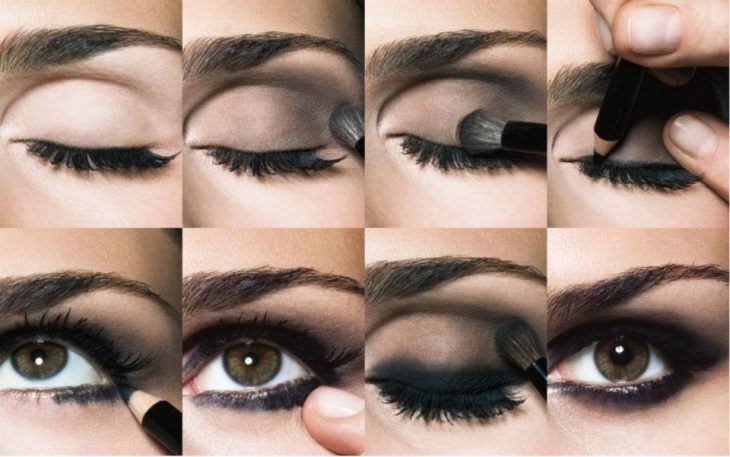 tutorial de ojos ahumados smokey eyes