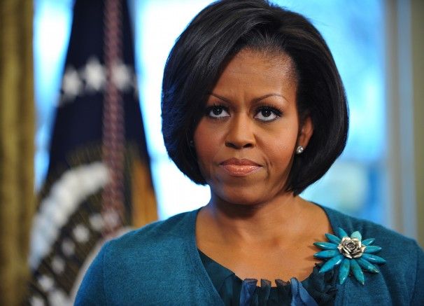 Michelle Obama enojada