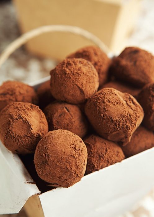 trufas con Nutella