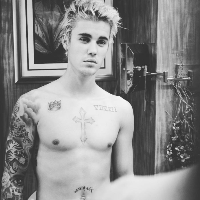 Justin bieber tatuado en 2016