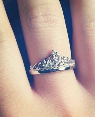 25 anillos en forma de corona que toda princesa merece