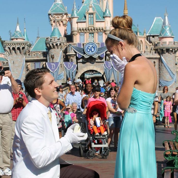 propuesta de matrimonio en Disney