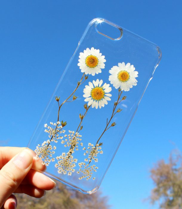 Funda de flores pequeñas 