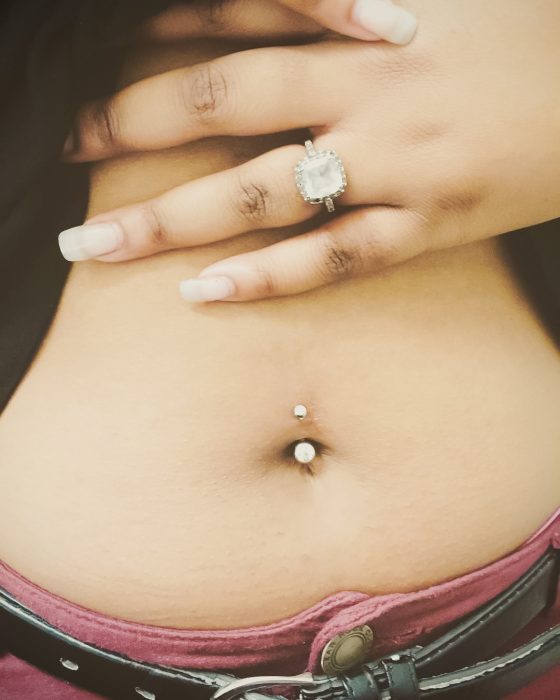 piercing ombligo