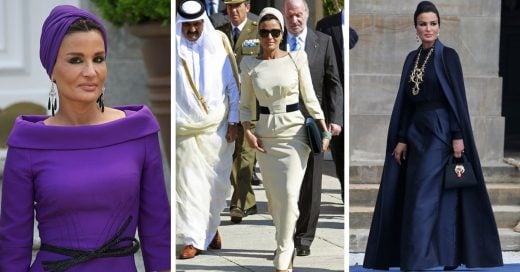 Una de las mujeres que se encuentra fuera del estereotipo conservador es la Jequesa Mozah Bint Nasser al Missned, una de las tres mujeres del ex emir de Qatar, y quien a sus 56 años es un ejemplo de belleza, inteligencia y porte