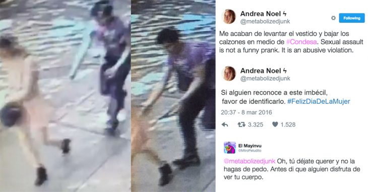 Una mujer fue acosada en la CDMX y la reacción de la gente es un WTF