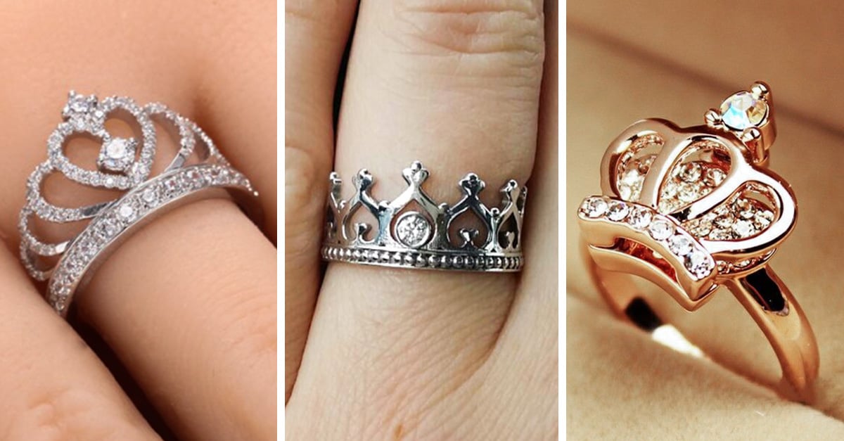 25 anillos de corona toda princesa merece