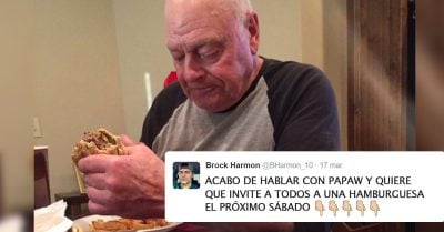 El abuelo que conmovió al mundo volverá a hacer hamburguesas ¡Y todos están invitados!