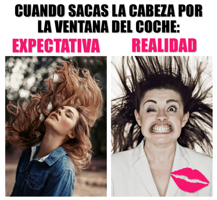 expectativa vs realidad de mujeres mujeres 