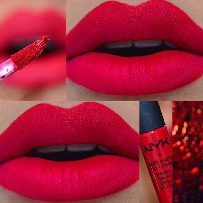 labios lipstick rojo mate