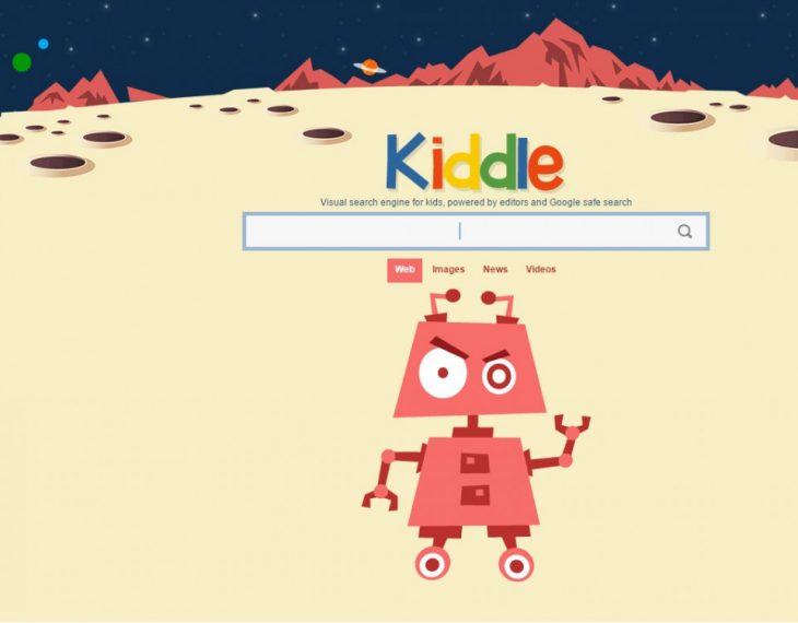 kiddle buscador restringido en linea para niños 