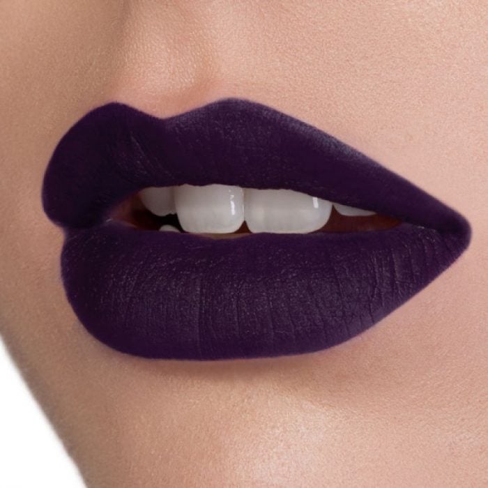 labios purpura oscuro maquillaje tutorial 