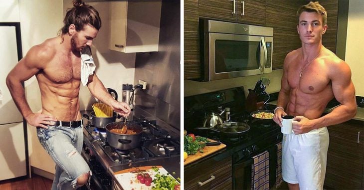 23 Fotos que prueban que el lugar del hombre es definitivamente la cocina