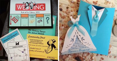 20 Creativas y divertidas invitaciones para tu boda que motivarán a tus invitados a dar el ‘¡Sí!’