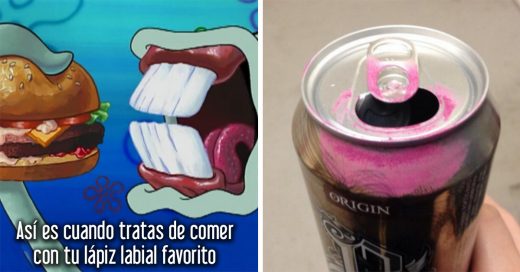 Estas 20 luchas que todas las chicas hemos vivido con el lápiz labial