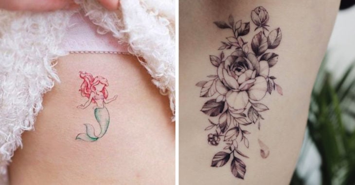 10 Tatuajes para las costillas perfectos para mujeres