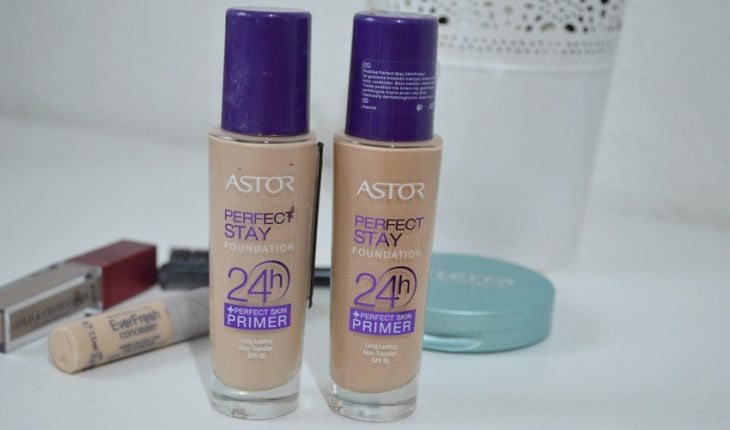 maquillaje líquido marca Astor 