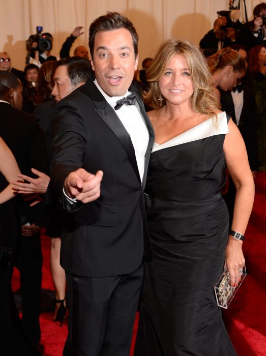 Nancy Juvonen y Jimmy Fallon