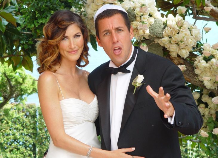 Adam Sandler y esposa