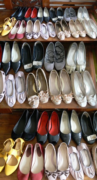 guardarropa con flats