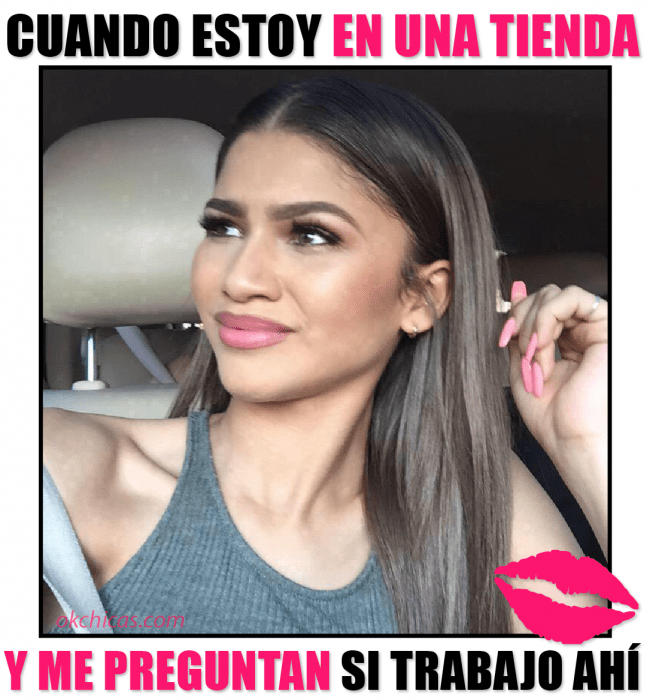 memes ok chicas chica con gesto grosero 