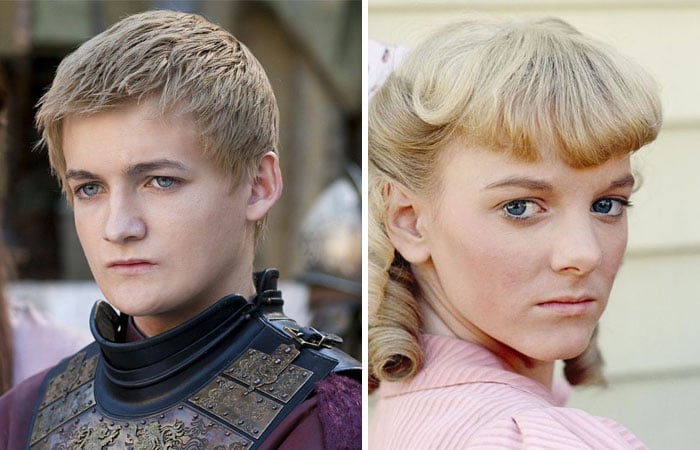 rey Joffrey y Nellie Oleson
