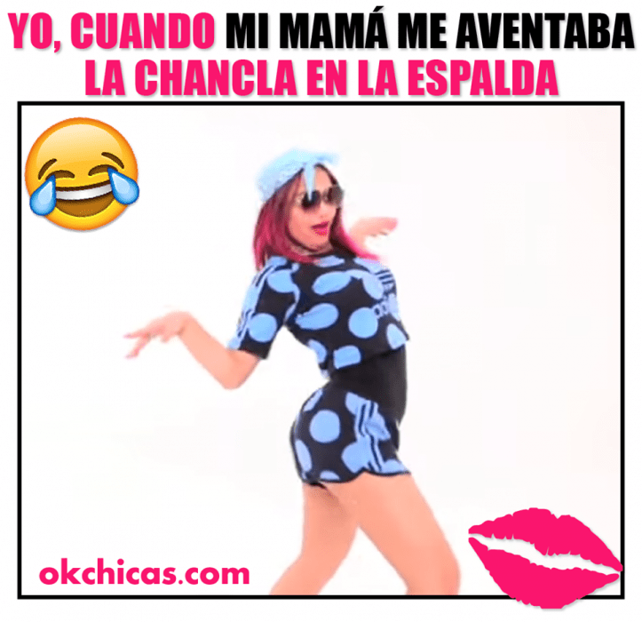 meme cuando mamá me avienta la chancla