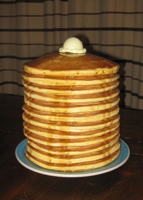 hot cakes de igual tamaño