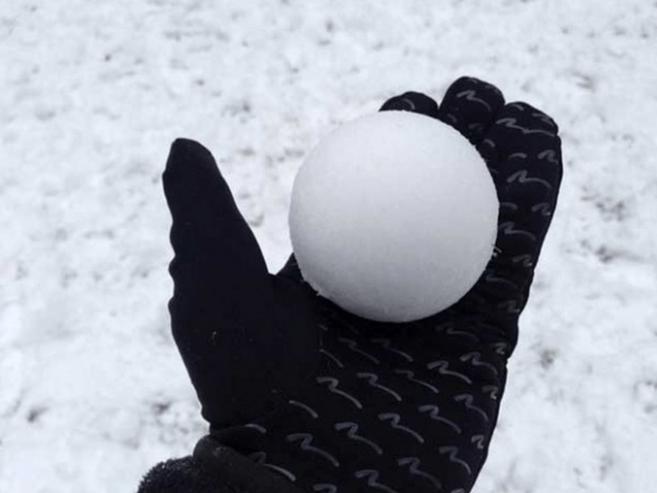 bola de nieve perfecta