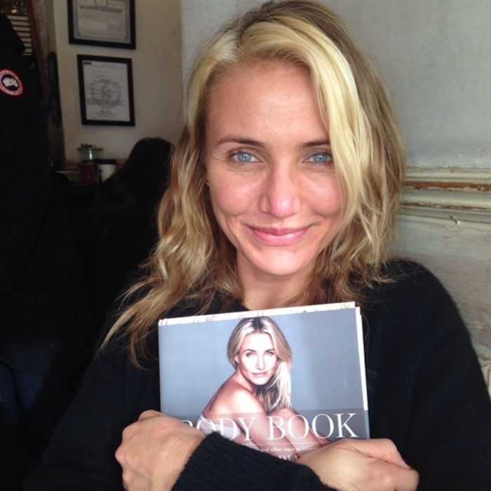 Cameron Diaz sin maquillaje