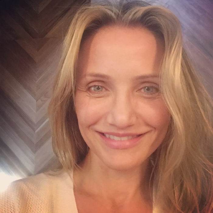 Cameron Diaz sin maquillaje