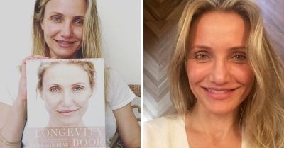 Cameron Diaz publicó una selfie sin maquillaje para demostrar lo mucho que se ama tal cuál es