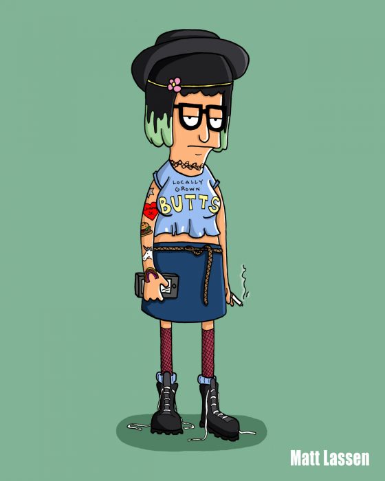 Tina Belcher, Bob’s Burgers Hipster 