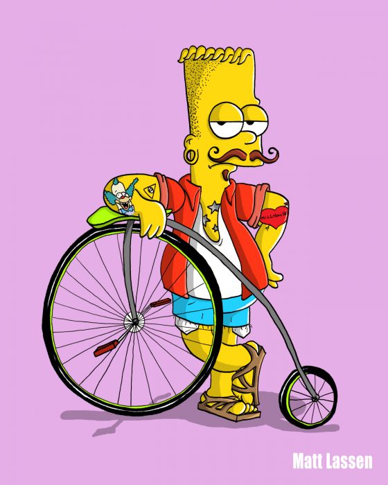 Bart hipster 