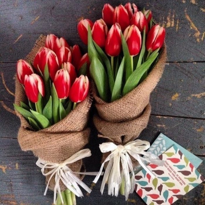 Ramo de tulipanes 