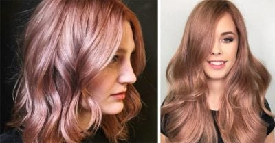 El cabello rosa-dorado es la tendencia más hermosa que ha llegado a Instagram