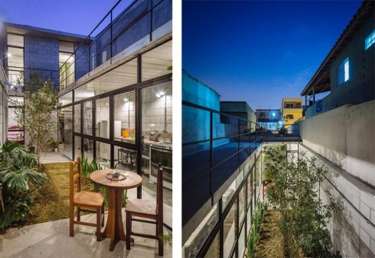 jardin de noche Casa de trabajadora domestica gana premio de arquitectura al edificio del año 