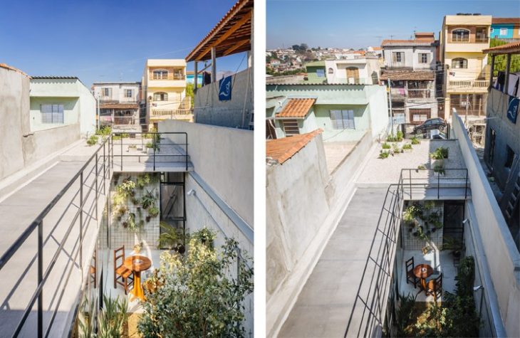 terraza y techo Casa de trabajadora domestica gana premio de arquitectura al edificio del año 