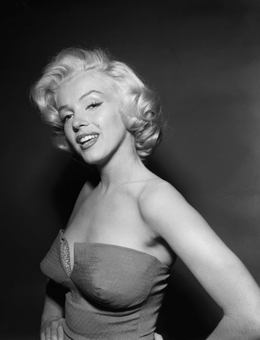 una foto de la guapísima marylin monroe