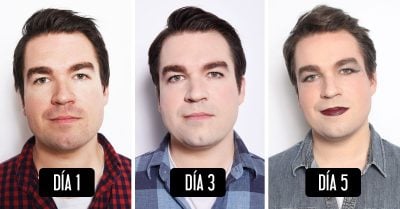 Este hombre fue maquillado al trabajo durante una semana, lo que aprendió es sorprendente