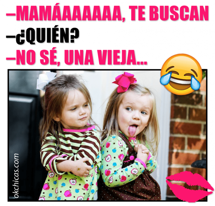 Meme okchicas mamá te buscan 