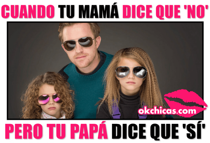 Meme okchicas cuando tu mamá te dice que no