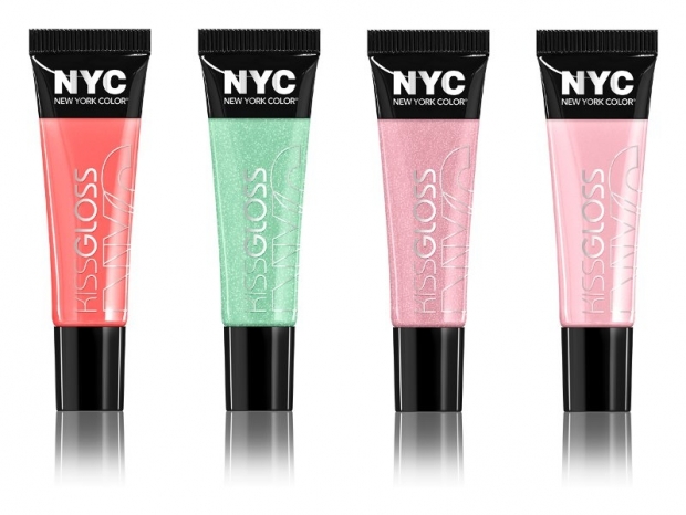 brillos labiales de colores marca nyc 