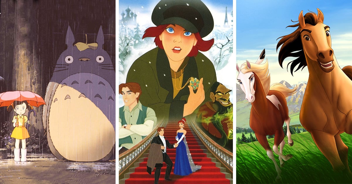 25 películas animadas de tu infancia que no son de Disney