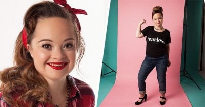 Esta modelo con Síndrome de Down rompe los estereotipos y es el nuevo rostro de una campaña de belleza