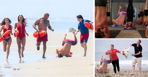 Zac Efron ‘metió la pata’ y así se estreno como el nuevo y sexy guardián de la bahía